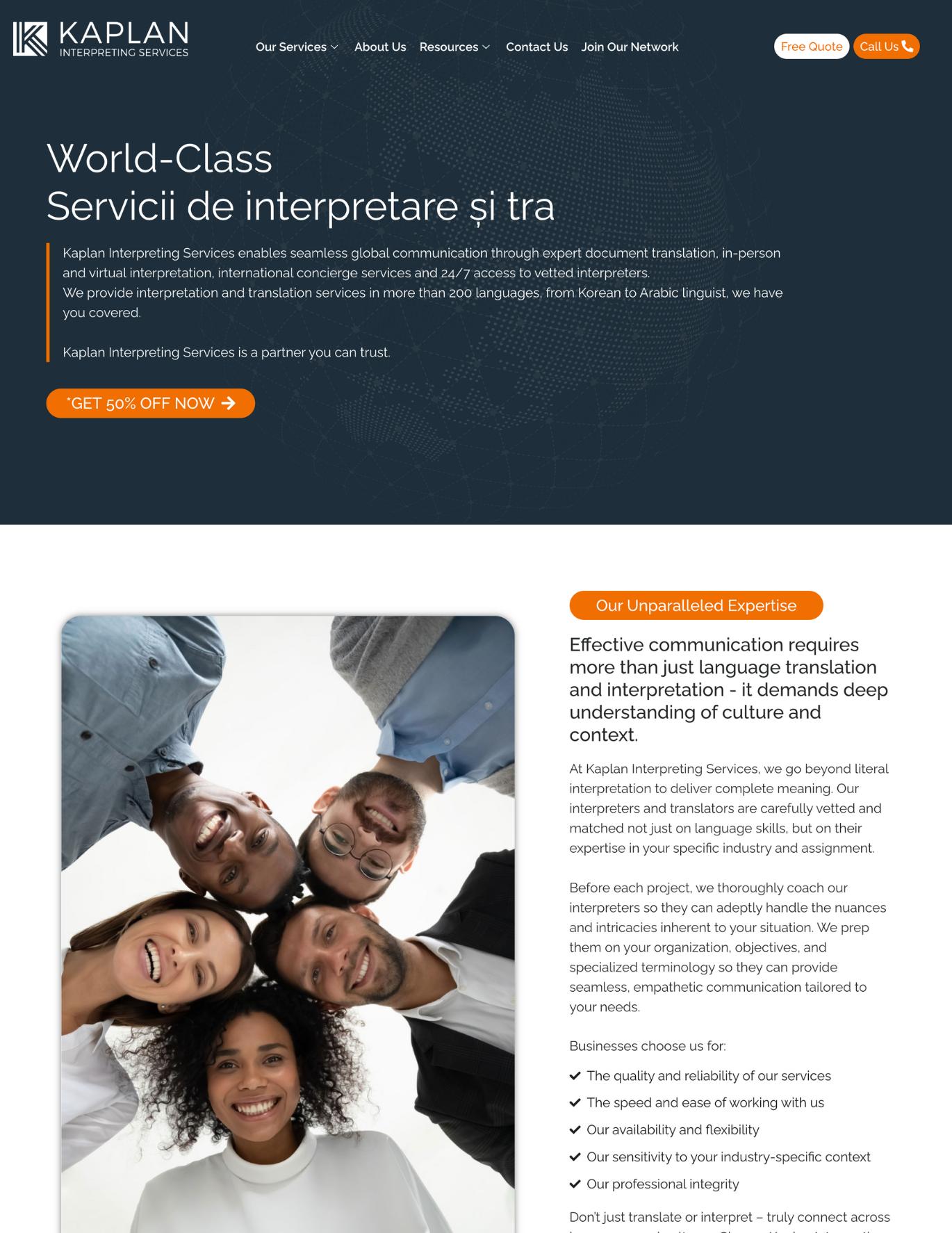 kaplan Interpreting